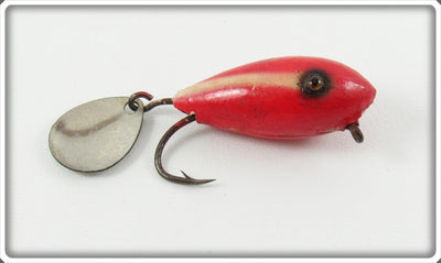 Vintage Wright & McGill Red & White Skippy Lure 340 