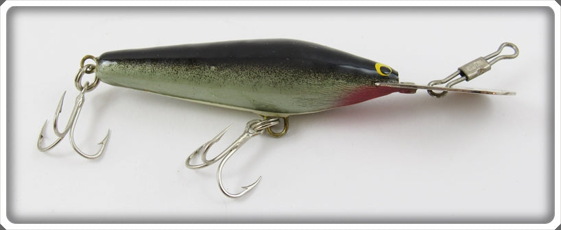 bagley balsa go-devil fishing lure Vintage Bagley Eel Skin Finish Bang O Lure Go Devil #2 In Box ES-2-GD