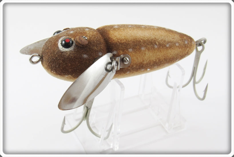 chipmunk fishing lure Vintage Heddon Chipmunk Musky Crazy Crawler Lure 2150 CM For Sale