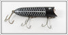 Vintage Heddon Black Shore Lucky 13 Lure 2500 XBW