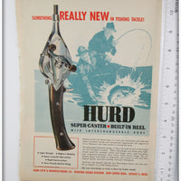 1946 Hurd Super Caster Ad