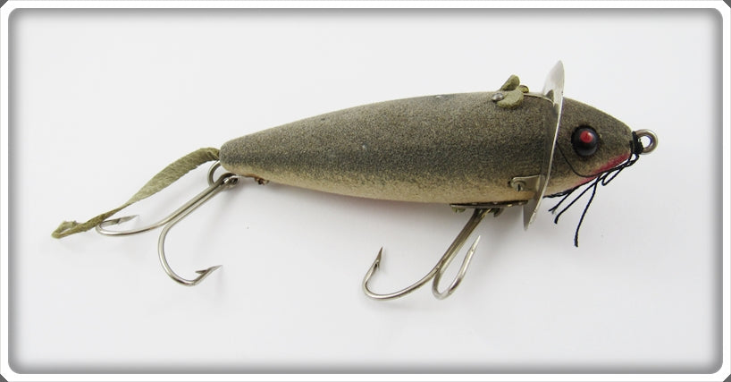 Vintage Heddon Grey Mouse 210 GM Surface Lure In Box For Sale