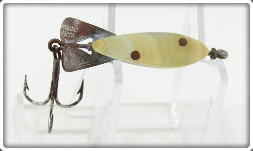 Vintage Lemax Mother Of Pearl Swiss Made Minnow Lure For Sale Vintage Lemax Mother Of Pearl Swiss Made Minnow Lure For Sale