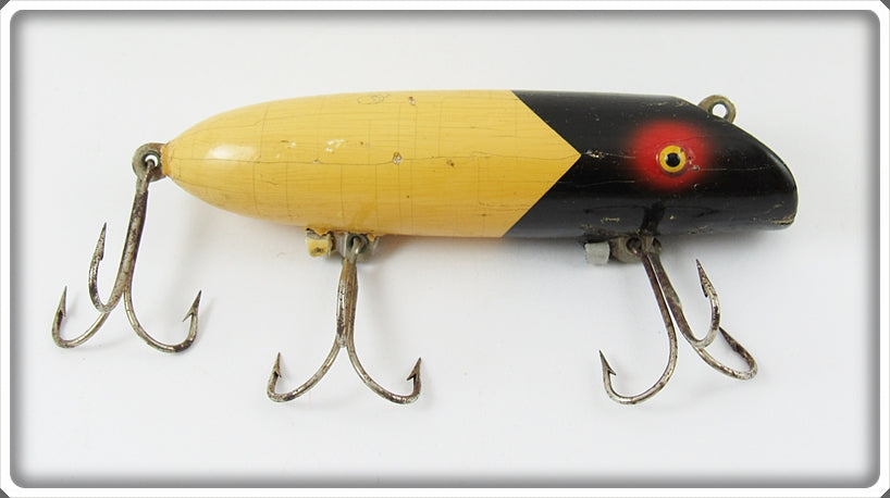 South Bend Black Arrowhead White Body Better Bass Oreno Lure 977 BW