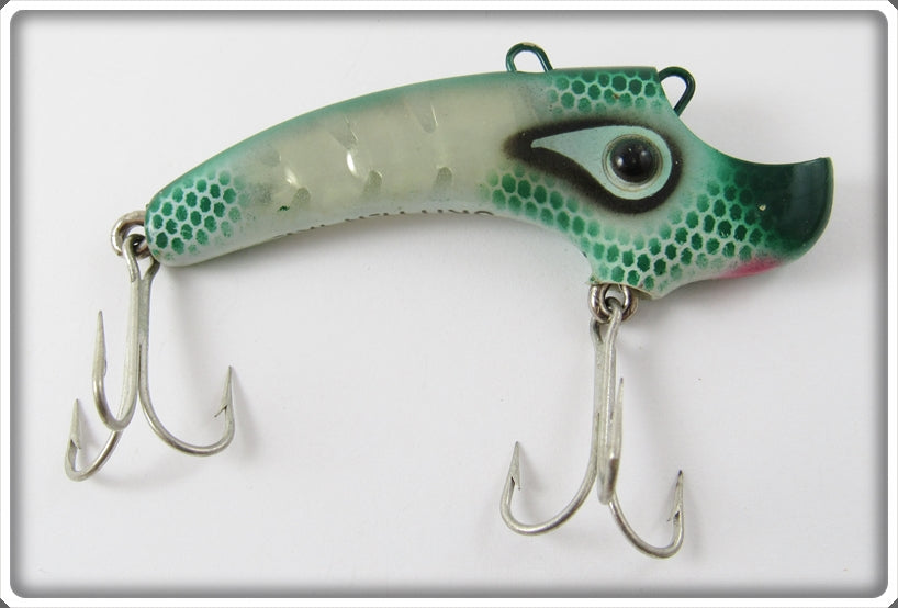 antique fishing lures lazy ike Vintage Kautzky Lazy Ike Green Scale Skitter Ike Lure S06 GR. SC