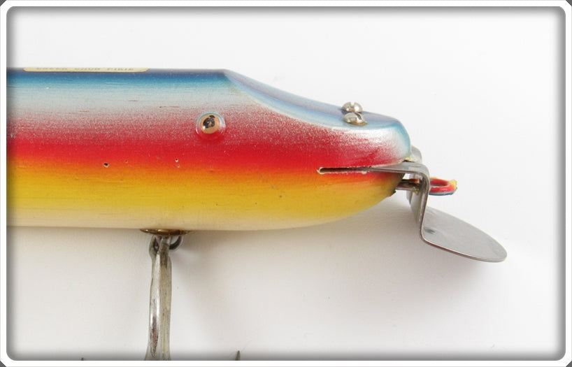 Creek Chub Rainbow Giant Straight Pikie Lure In Box 6008 For Sale