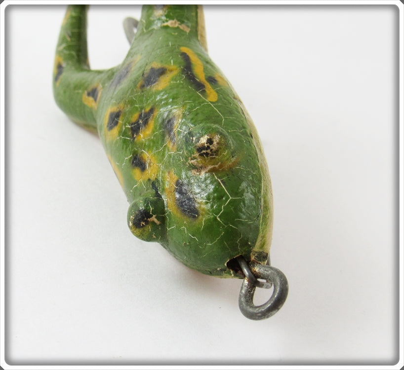 conrad fishing lures Vintage Pflueger Conrad Frog Lure In Correct Box 767 Natural Green