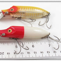 Abu Red Head White & Yellow Shore Hi Lo Pair