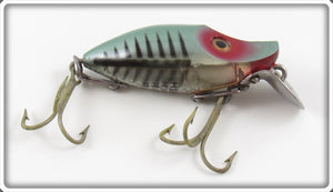 Vintage Heddon Green Shore Early Midget River Runt Lure