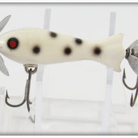 Heddon White Black Spots WBS Tiny Spook