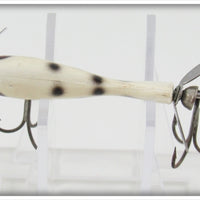 Heddon White Black Spots WBS Tiny Spook