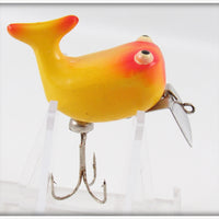 Vintage Heddon Yellow Hi Tail Lure