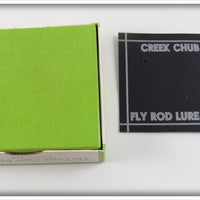 Creek Chub True To Nature Fly Rod Lures Empty Box