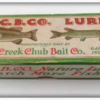 Creek Chub Golden Shiner Baby Jointed Pikie Empty Box 2704