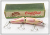 Vintage Creek Chub Pearl Jointed Pikie Lure In Box 2638
