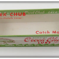 Creek Chub Yellow Pickerel Jointed Pikie Empty Box 2600 Y