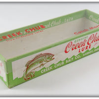 Creek Chub Yellow Pickerel Jointed Pikie Empty Box 2600 Y