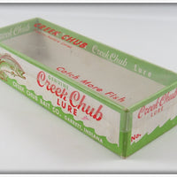 Creek Chub Yellow Pickerel Jointed Pikie Empty Box 2600 Y