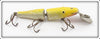 Vintage Creek Chub Yellow Flash Deep Diving Jointed Pikie Lure 2637 DD