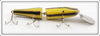 Creek Chub Yellow Black Stripes Plastic Jointed Pikie 2600 P Special