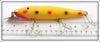 Creek Chub Yellow Spotted Plastic Husky Pikie In Box 2300 P YS