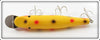 Creek Chub Yellow Spotted Plastic Husky Pikie In Box 2300 P YS
