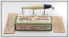 Vintage Creek Chub Blue Head White Pikie Lure In Box 710