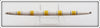 Creek Chub Yellow & White Small Size Float