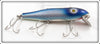 Vintage Pflueger Blue Mullet Scale Mustang Lure