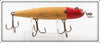 Vintage Creek Chub Nite Glow Red Head Double Line Tie Pikie Lure 722