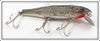 Vintage Pflueger White Silver Sparks Mustang Lure