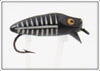 Vintage Heddon Black Shore Fly Rod Runtie Spook Lure 
