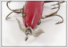 Heddon Solid Red 150 Dowagiac Minnow 154