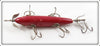 Heddon Solid Red 150 Dowagiac Minnow 154