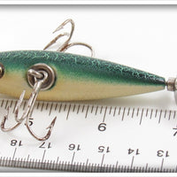 Pflueger Green Crackleback Neverfail Minnow In Maroon Box