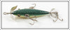 Pflueger Green Crackleback Neverfail Minnow In Maroon Box