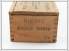 The Enterprise Mfg Co Pflueger's Monarch Minnow Empty Wood Box 2179