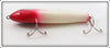 Ed Latiano Red & White Redwood Ranch Injured Minnow