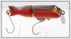Vintage Ed Latiano Red & Black Tarpalunge Type Lure