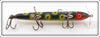 Vintage Ed Latiano Frog Spot Five Hook Torpedo Lure