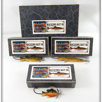 Macatawa Bait Co Fly Rod Lure Set Of Three In Boxes