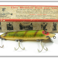 Vintage Heddon Perch Vamp Lure In Box 7509L