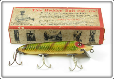 Vintage Heddon Perch Vamp Lure In Box 7509L