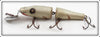 Creek Chub Silver With Black Eye Shadow Jointed Pikie 2600 DD Special