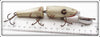 Creek Chub Silver With Black Eye Shadow Jointed Pikie 2600 DD Special