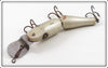 Creek Chub Silver With Black Eye Shadow Jointed Pikie 2600 DD Special