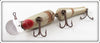 Creek Chub Silver With Black Eye Shadow Jointed Pikie 2600 DD Special