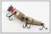 Creek Chub Silver With Black Eye Shadow Jointed Pikie 2600 DD Special