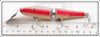 Creek Chub Silver Scale Red Stripe Jointed Pikie 2600 Special