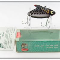 Vintage Heddon Black Crappie Super Sonic Lure In Box 9385 BC